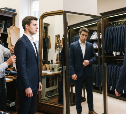 May đo vest nam khác gì so với mua vest may sẵn?