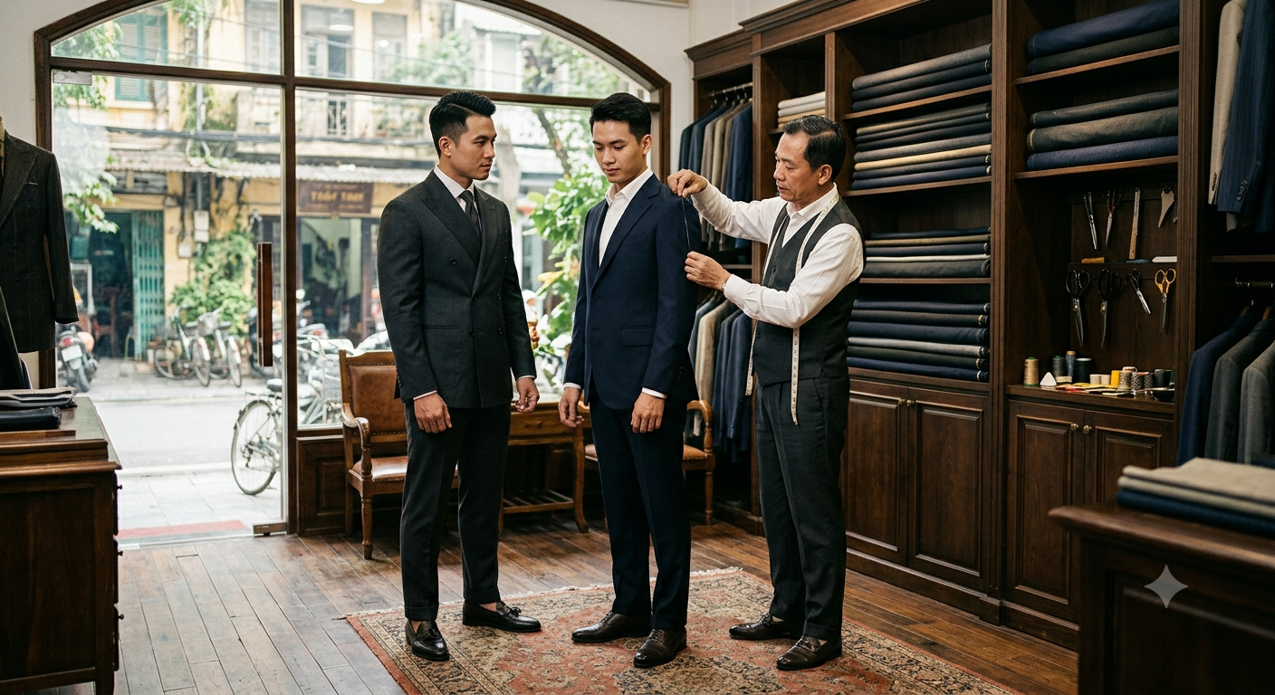 Hướng dẫn chọn form vest phù hợp với từng vóc dáng